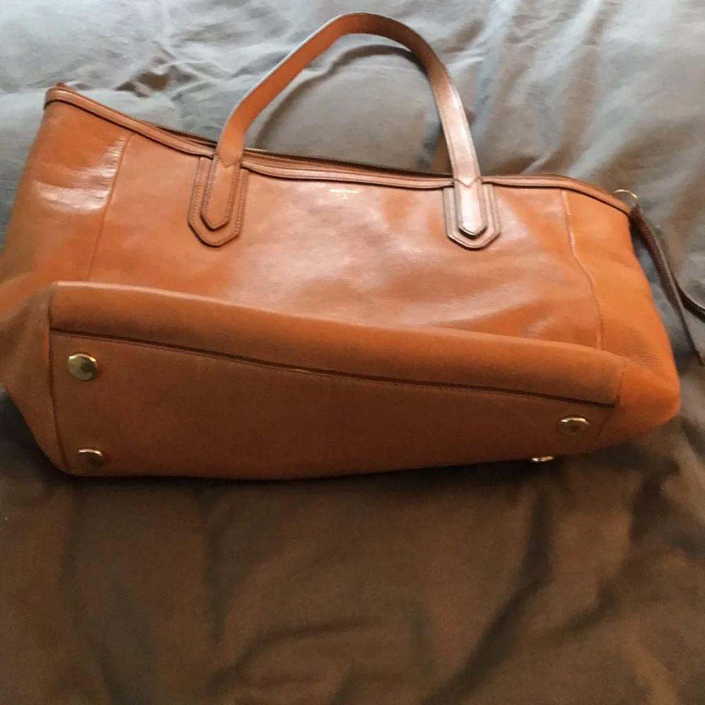 Tan Leather Fossil Bag - Picture 7 of 7